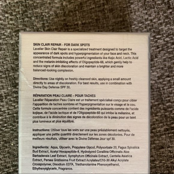 Lavelier Skin Clair Repair Dark Spots - Picture 3 of 4